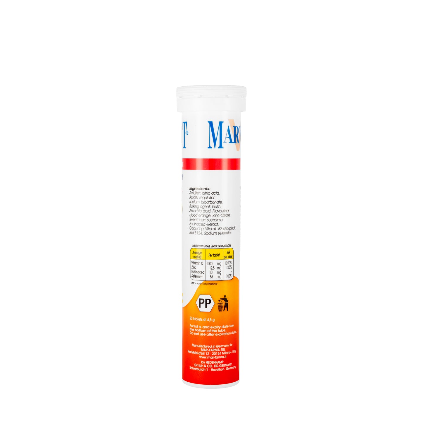 Marvit Vitamin-C 1000 mg 20 Effervecent Tablet