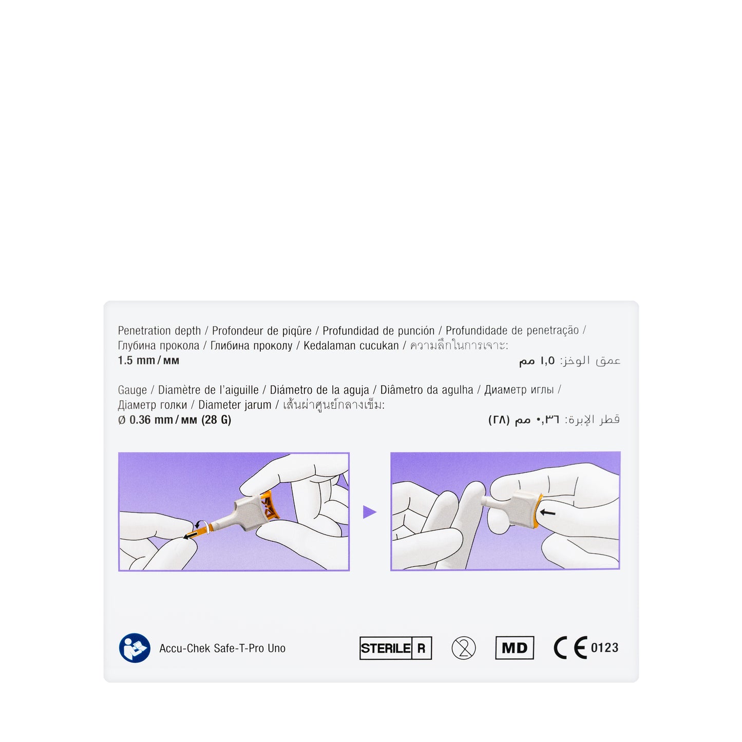 Accu Check Safe-Pro Uno 200 Lancet