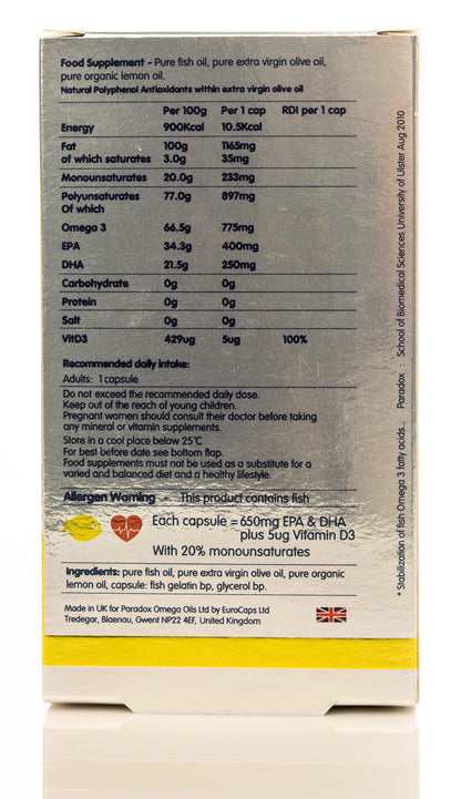Paradox Omega-3 Cardio 775mg 30 Capsule