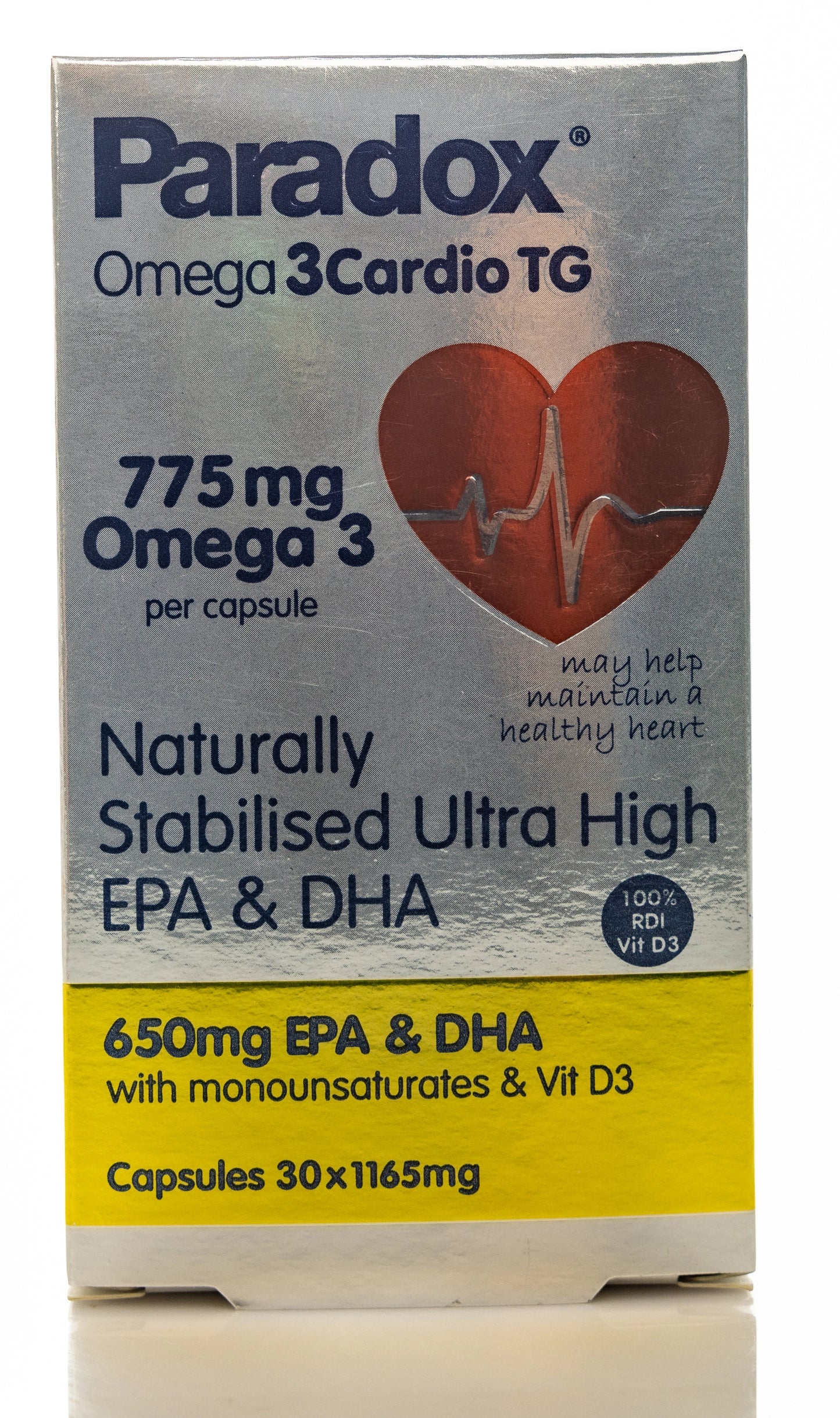 Paradox Omega-3 Cardio 775mg 30 Capsule