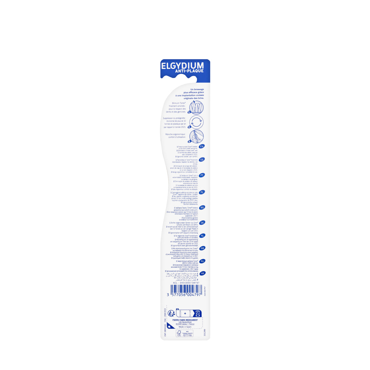 Elgydium Anti Plaque Toothbrush [Soft]