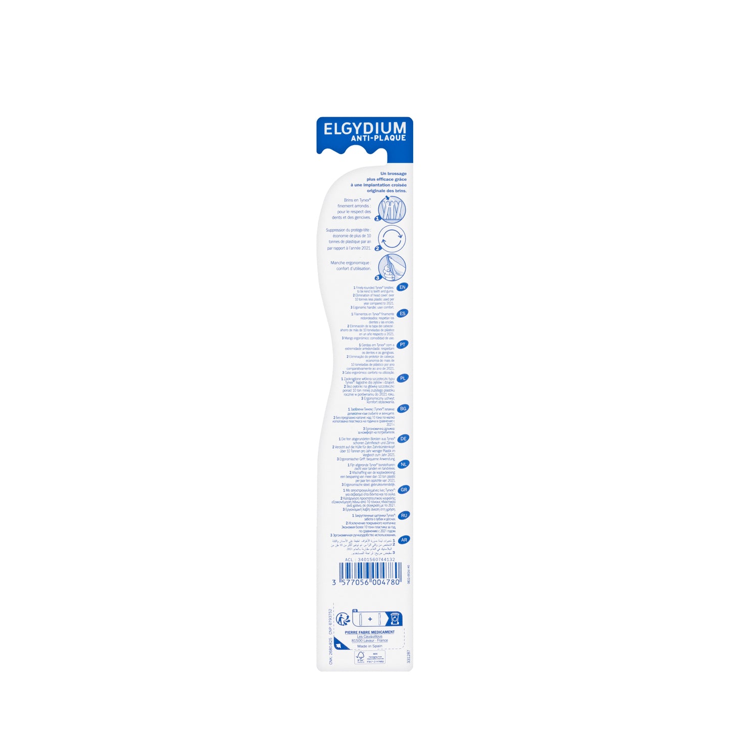 Elgydium Anti Plaque Toothbrush [Medium]