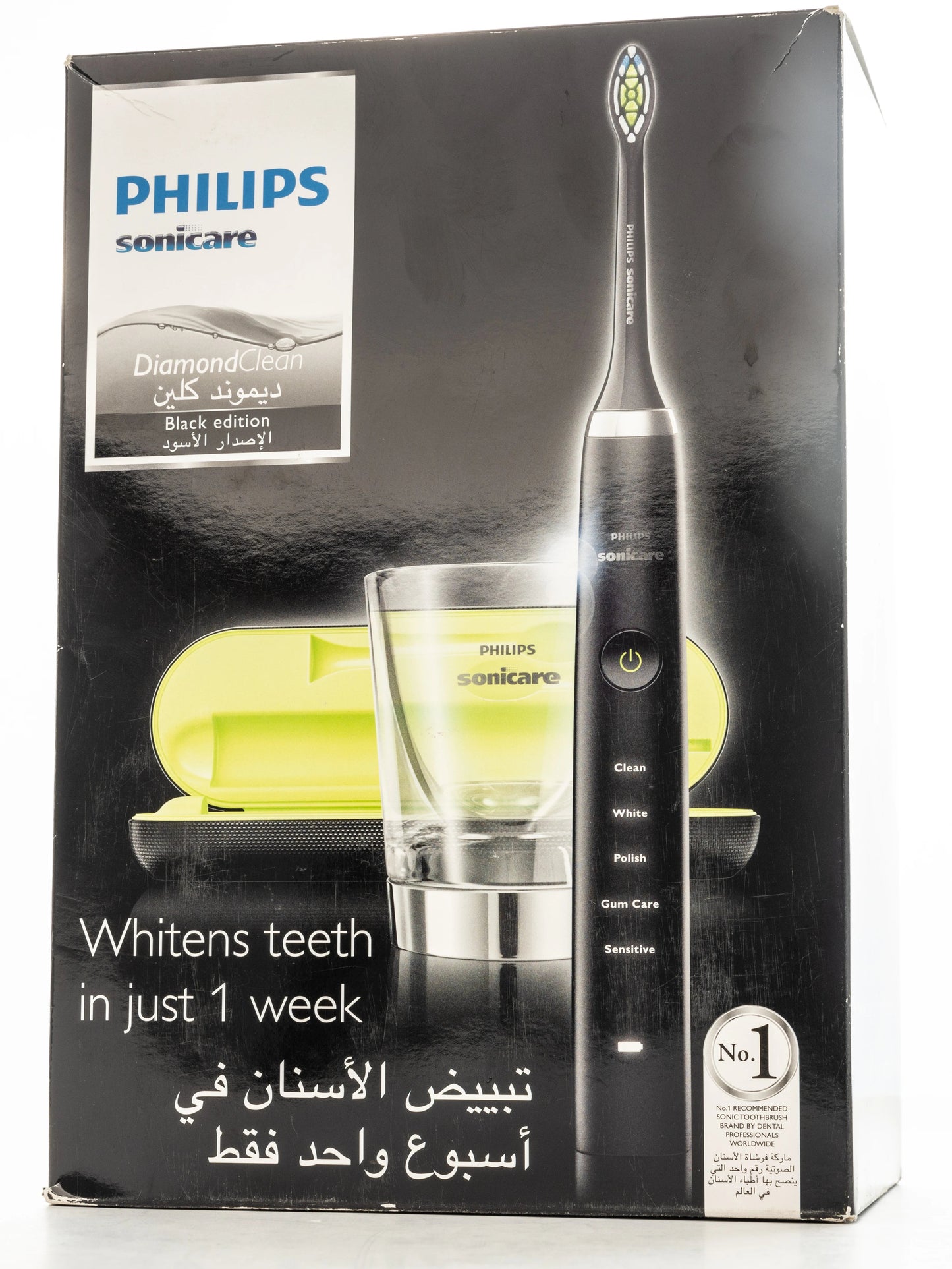 Philips Sonicare Diamond Clean Rechargeable Toothbrush-Black [Hx9352/04]