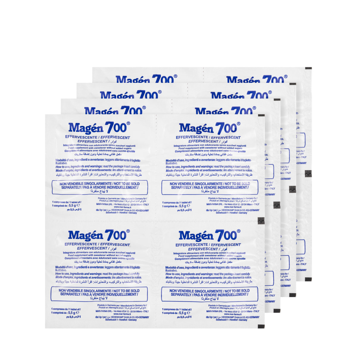 Magen 700 Effervescent 12 Tablet