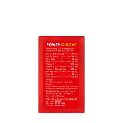 Power Gincap 60 Capsules