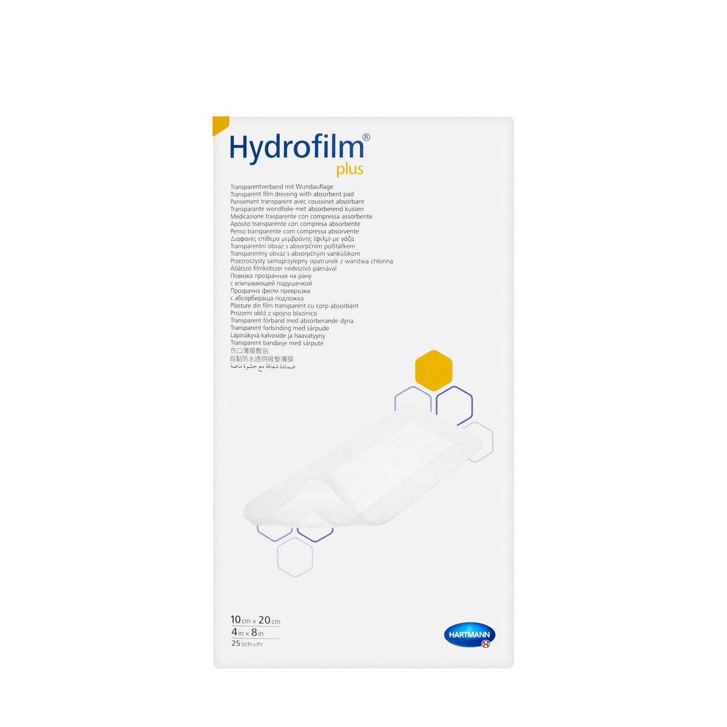 Hartmann HydroFilm Plus 10X20Cm 25 Pieces