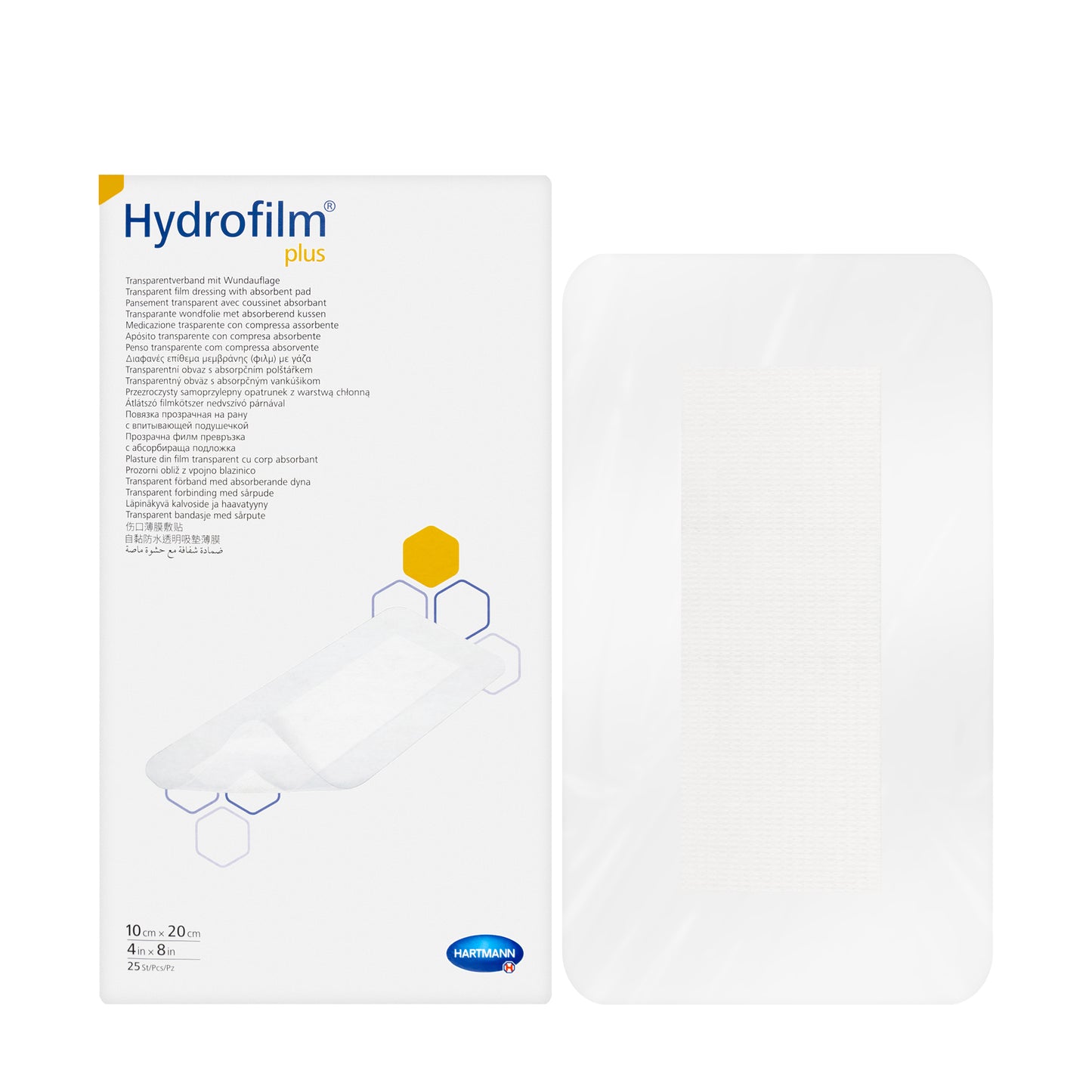 Hartmann HydroFilm Plus 10X20Cm 25 Pieces