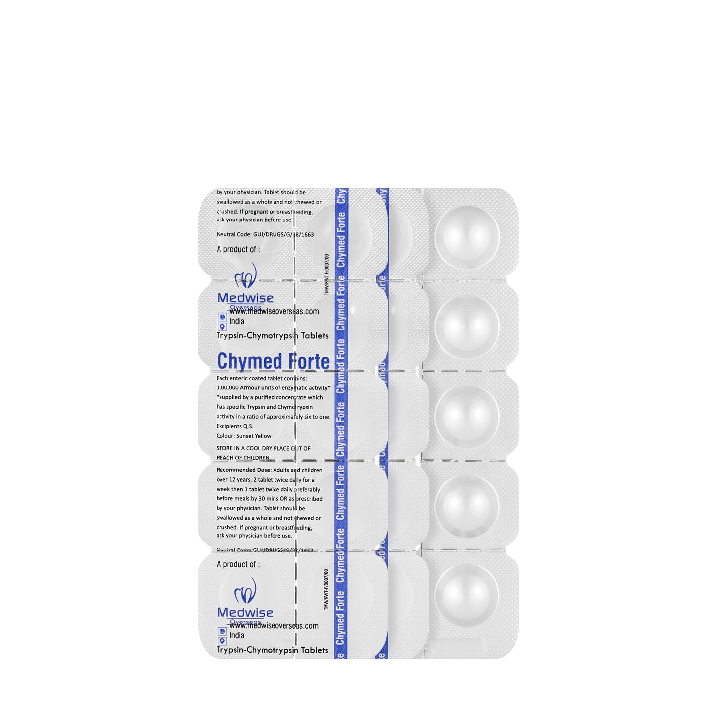 Chymed Forte 30 Tablets