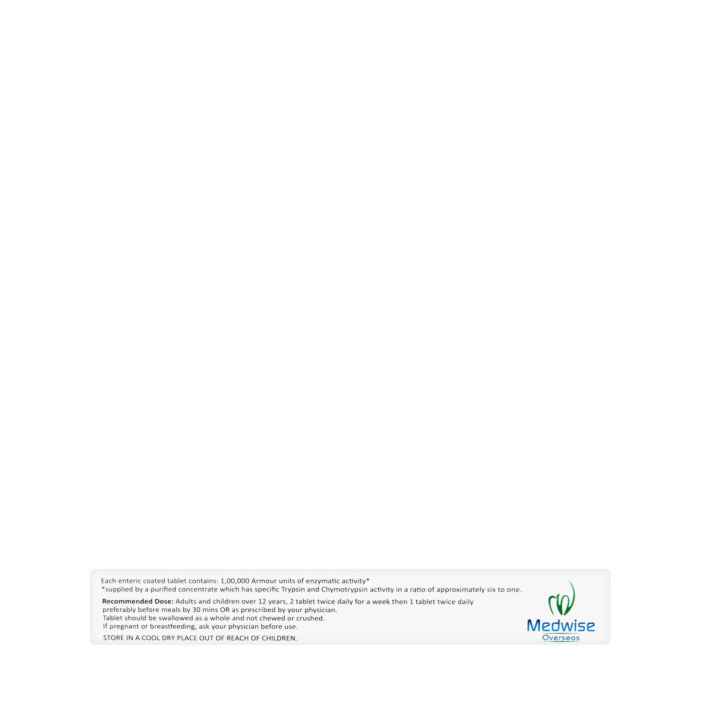 Chymed Forte 30 Tablets