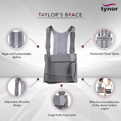 Tynor Taylor Brace Short A-13 [28-44]