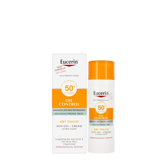 Eucerin Sun Oil Control Dry Touch SPF 50+ Gel-Cream 50 Ml