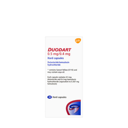 Duodart 0.5/0.4Mg 30 Capsules