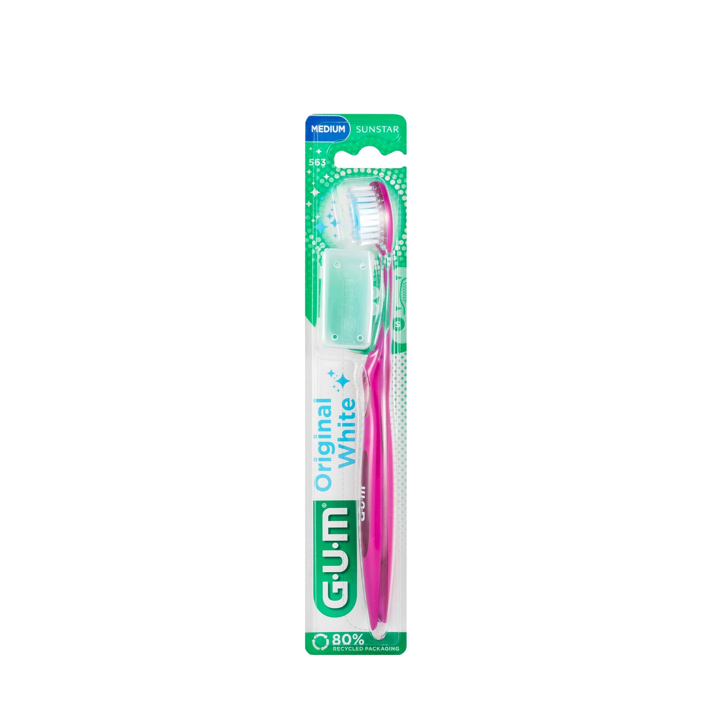 Gum Original White Toothbrush Medium[563 ]