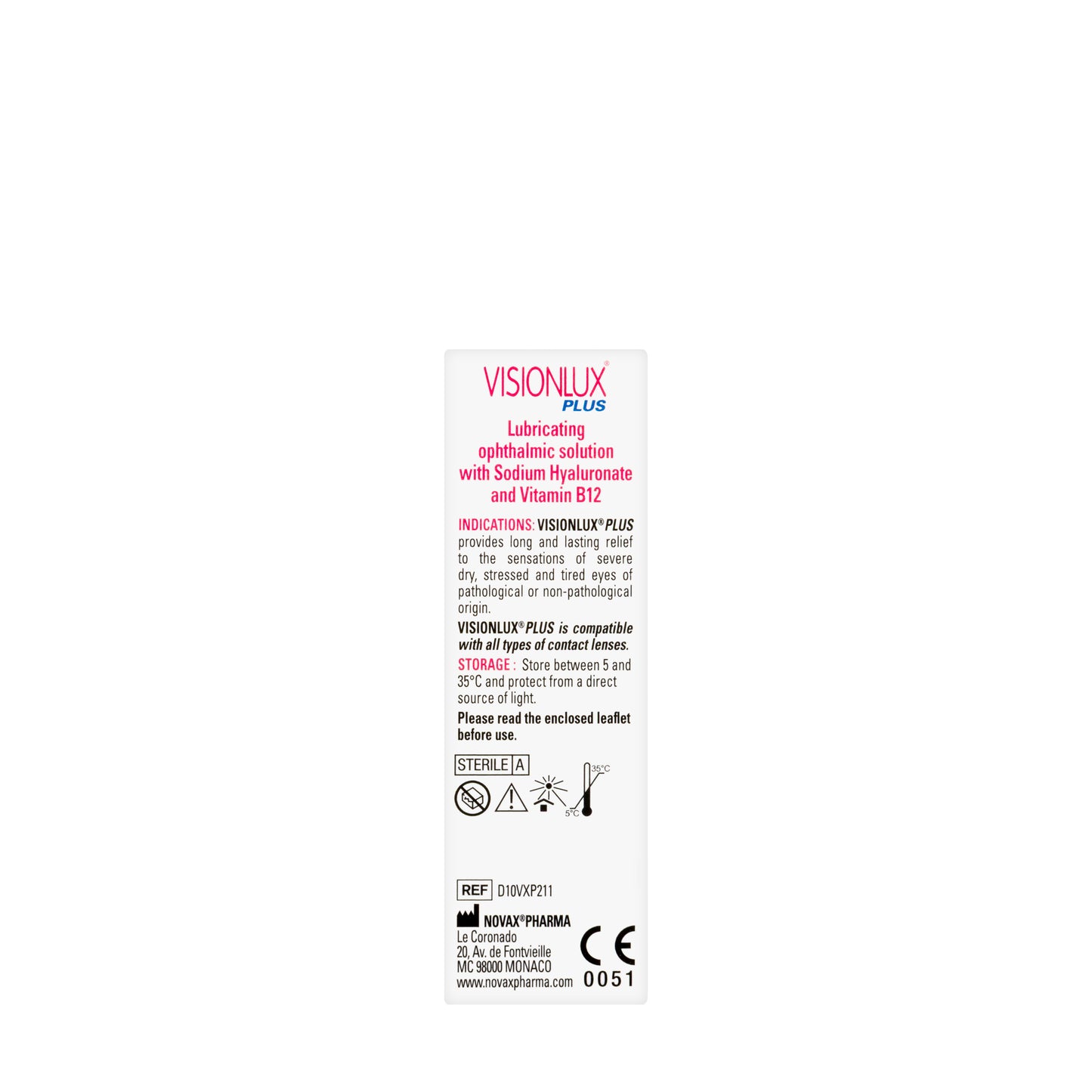 Visionlux Plus 0.3% Eye Drops 10Ml