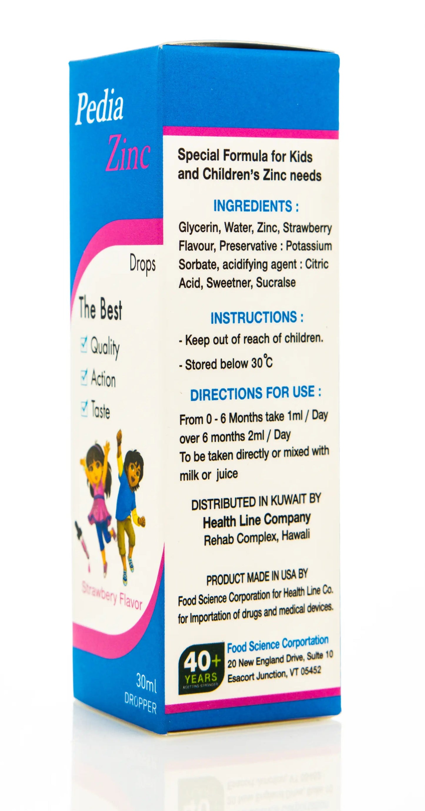 Pedia Zinc Drops 30ml