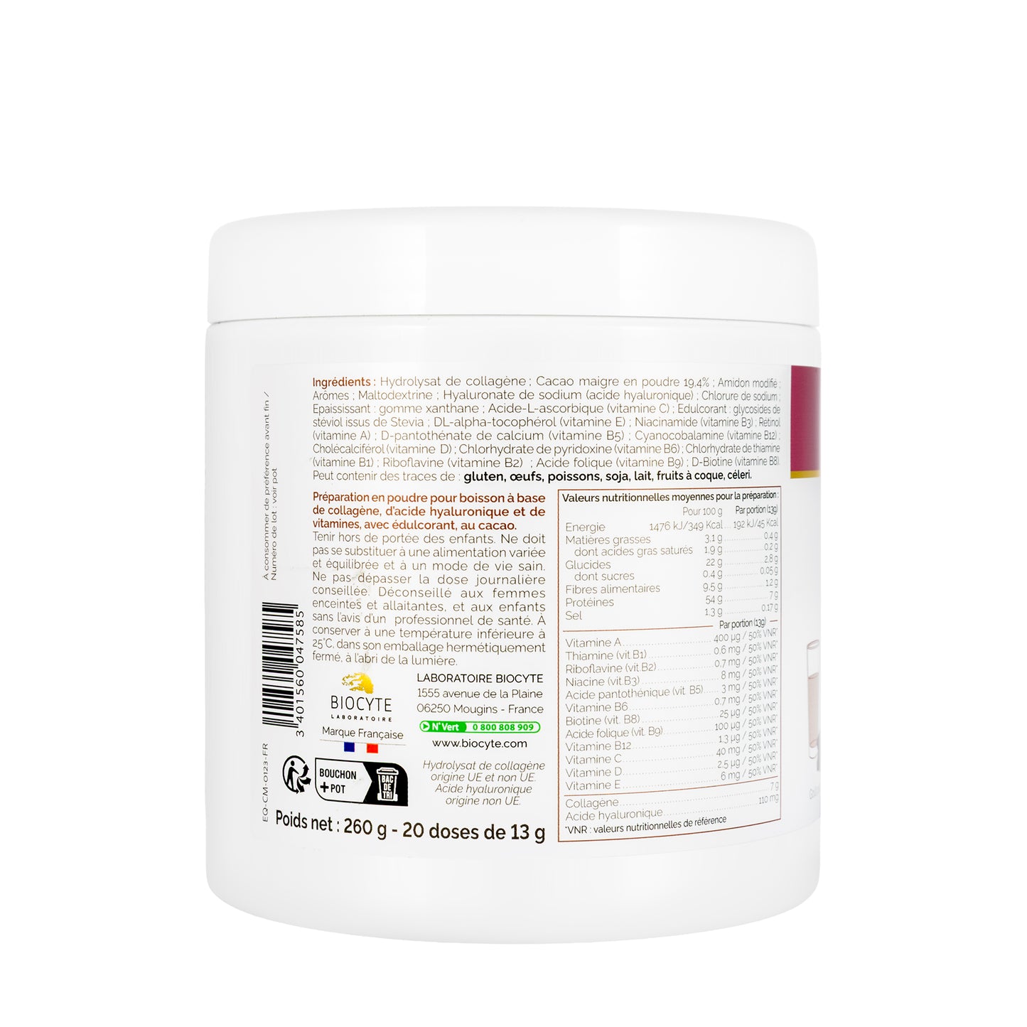 Biocyte Collagen Max Powder 260 Gm