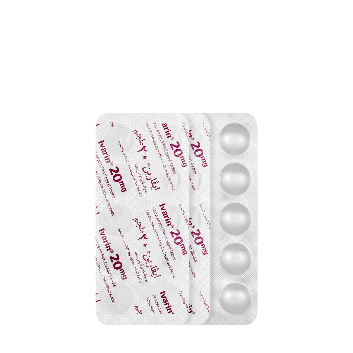 Ivarin 20Mg 30 Tablets
