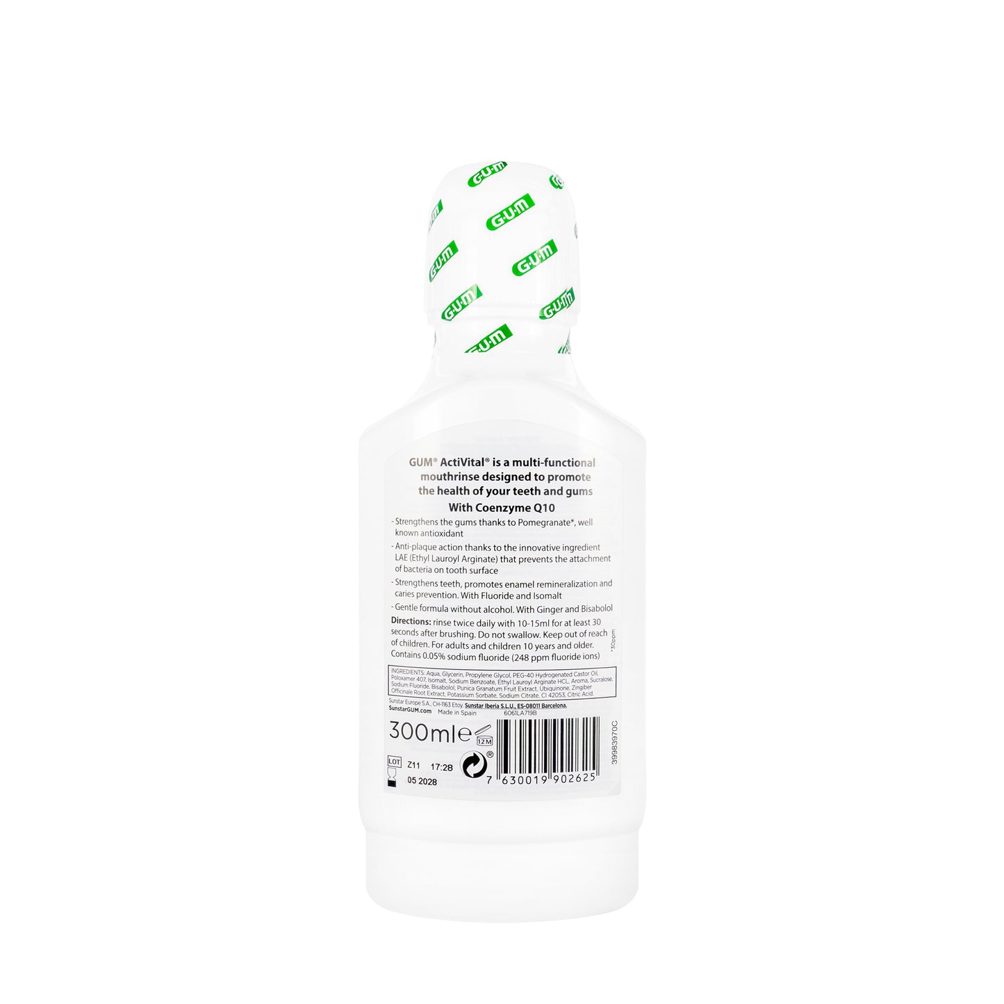 Gum Activital Mouthwash 300 ml