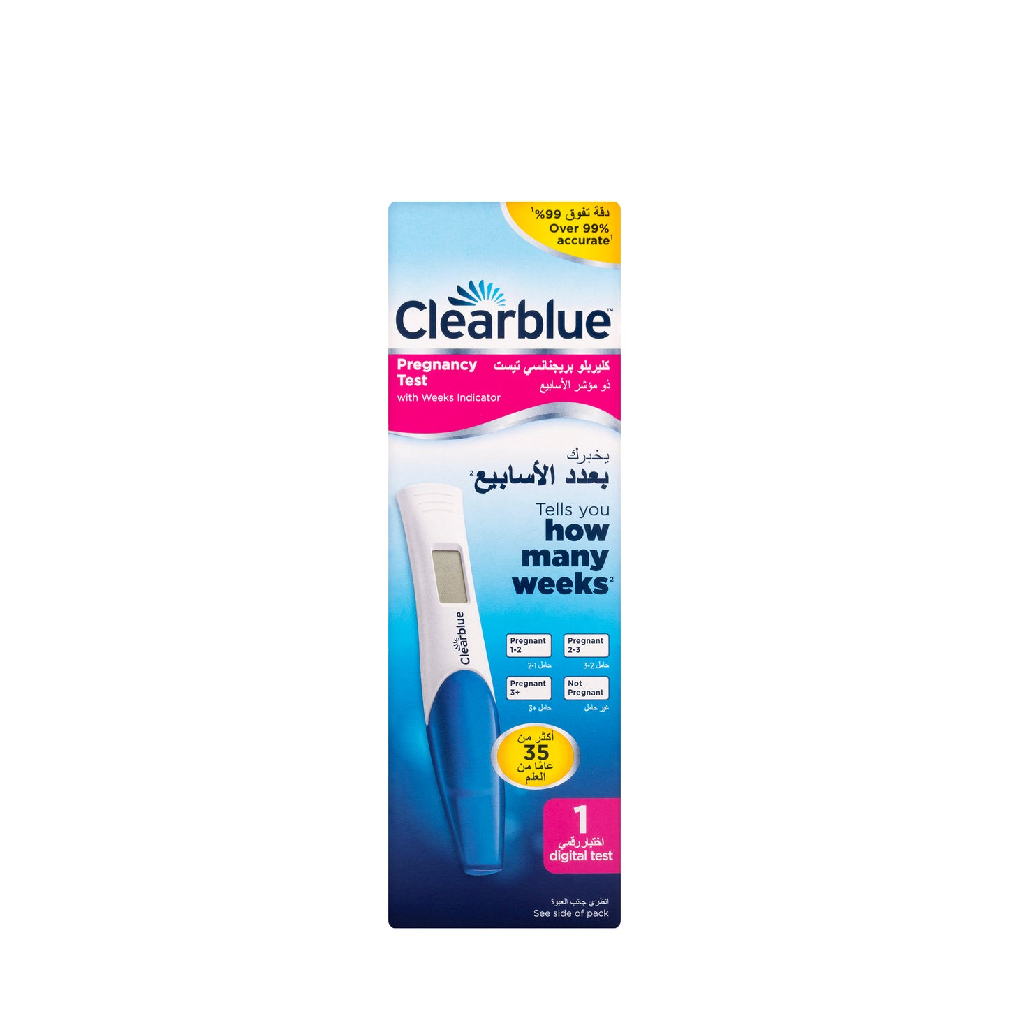Clearblue Digital Pregnancy Test With Weeks Indicator