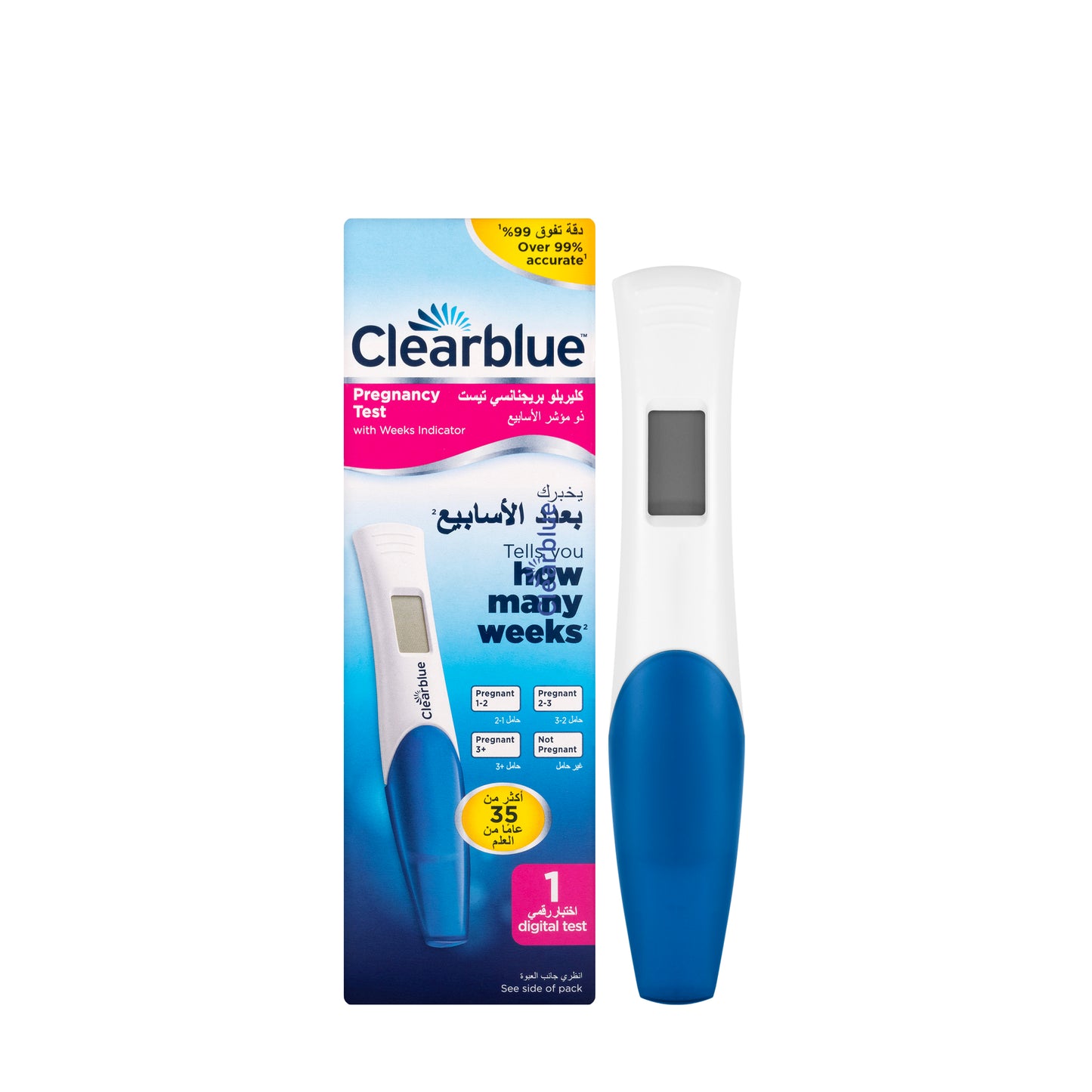 Clearblue Digital Pregnancy Test With Weeks Indicator