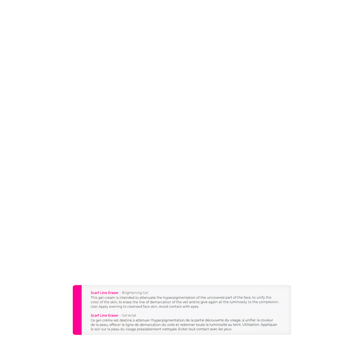 Seetar Scarf Line Eraser Bright Gel