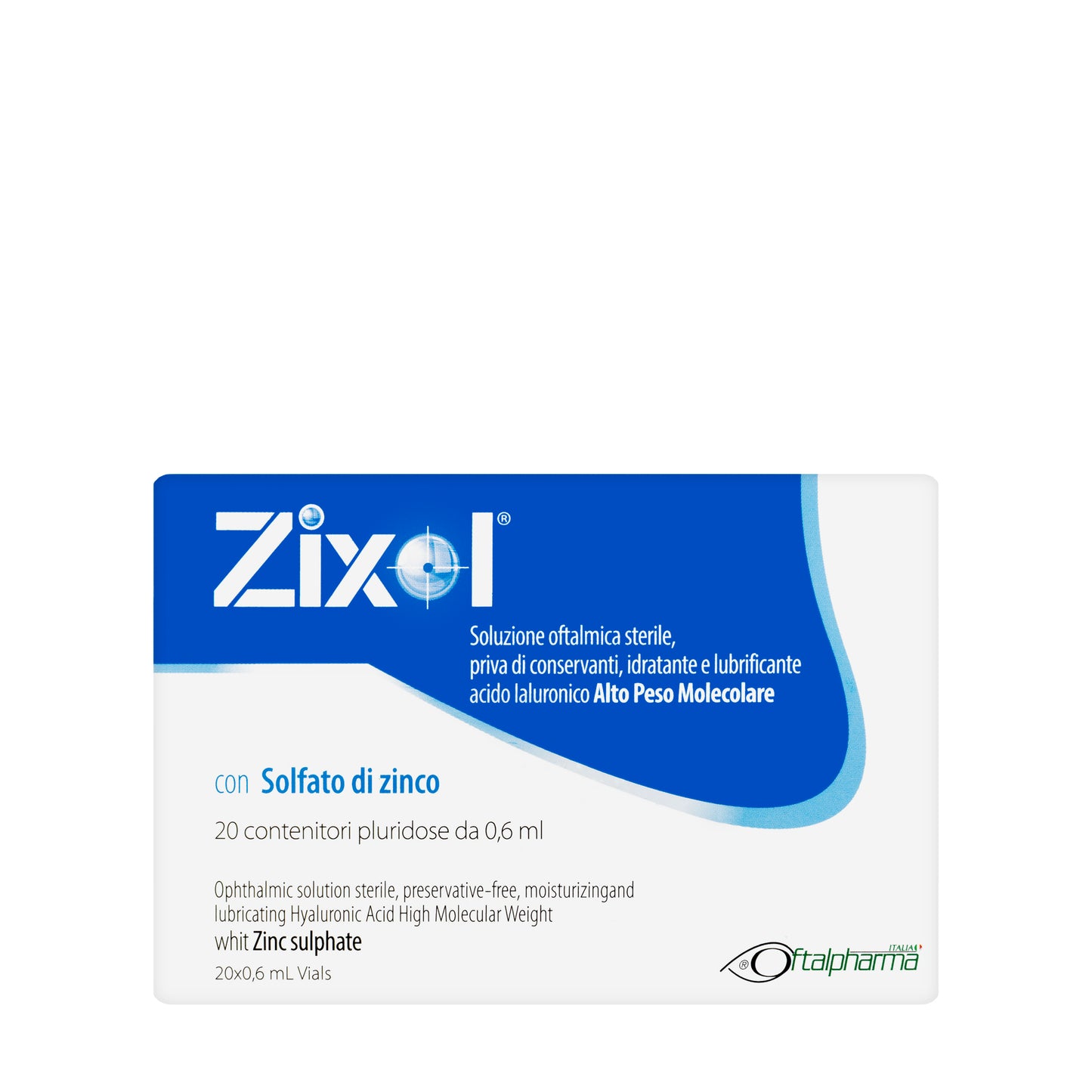 Zixol Eye Drops 20Vial