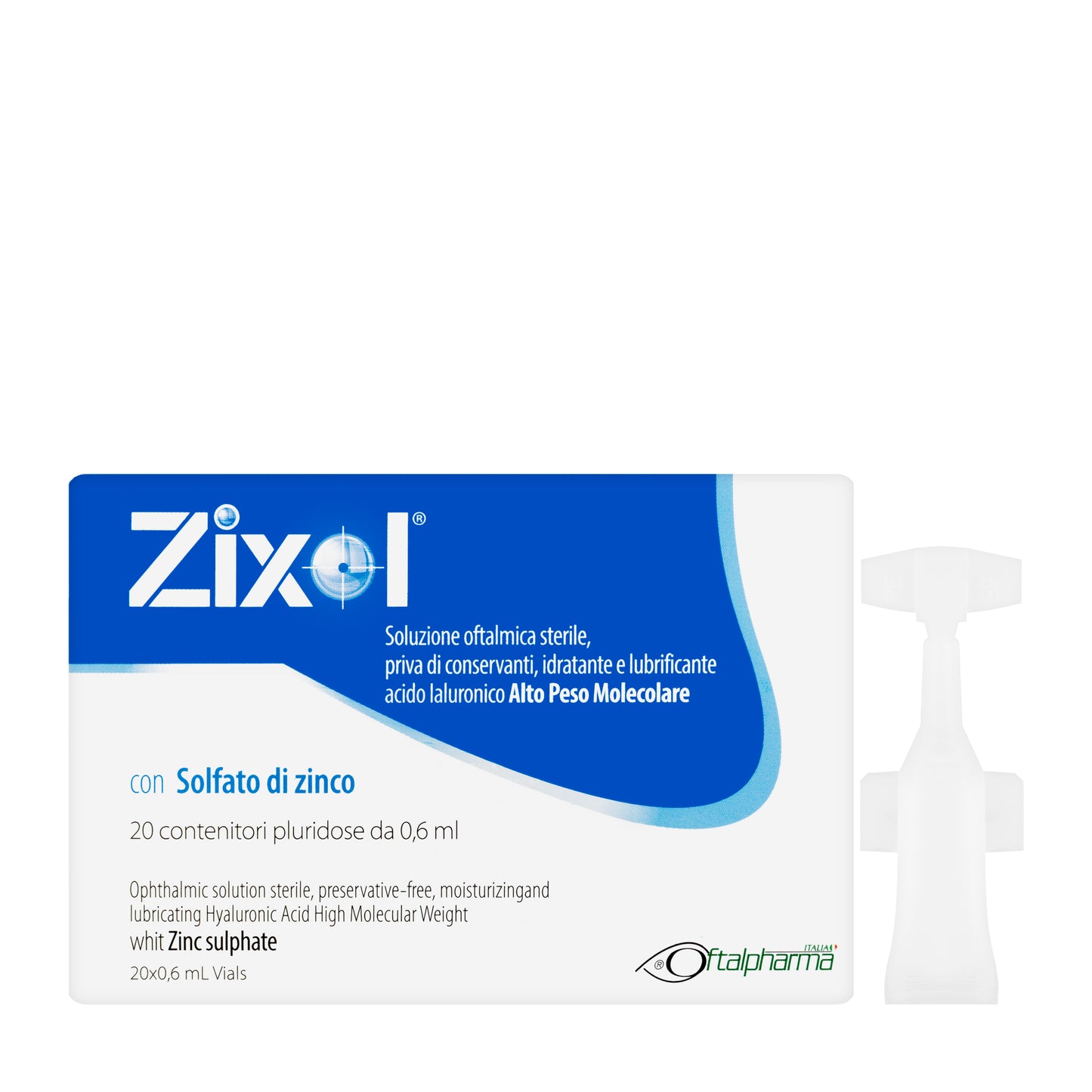 Zixol Eye Drops 20Vial