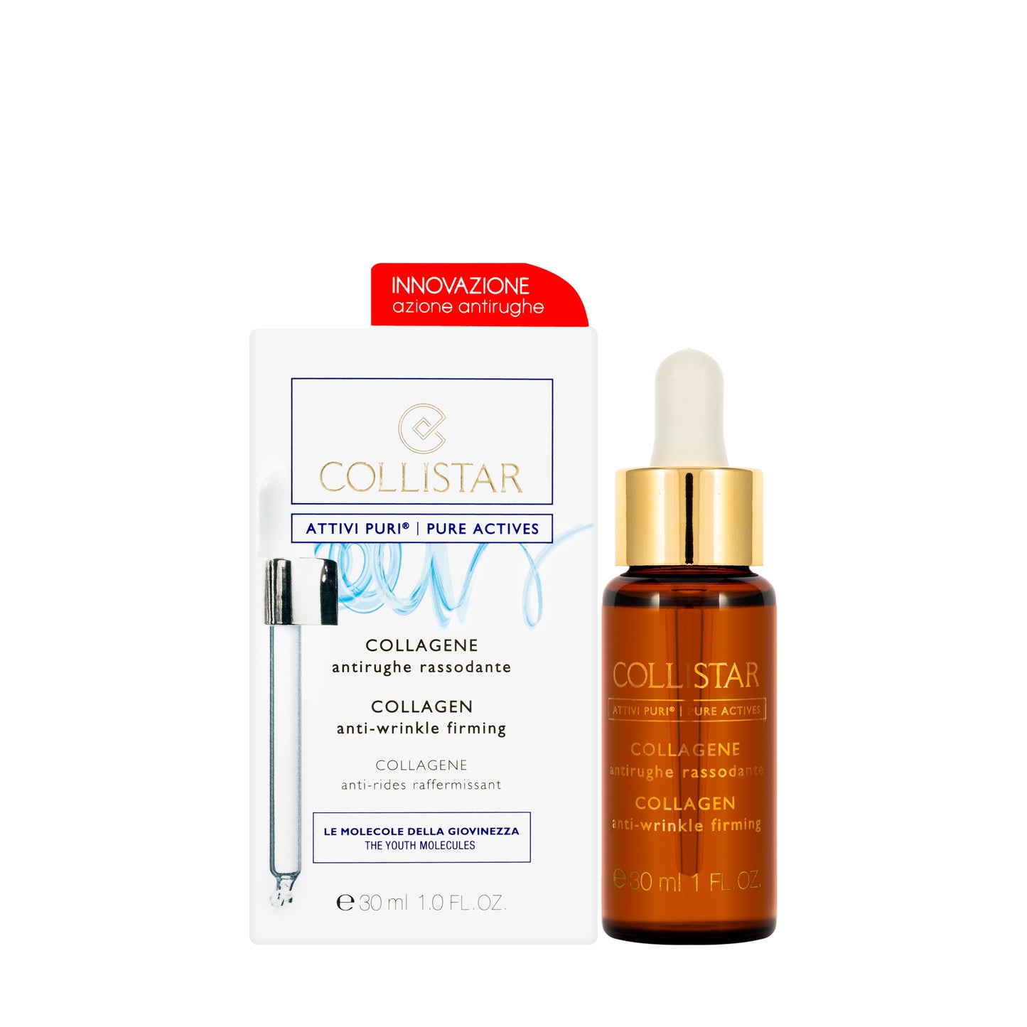 Collistar Pure Actives Collagen Anti-Wrinkle Firming Serum 30 Ml
