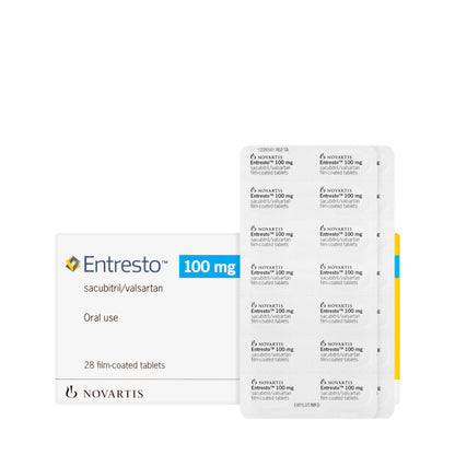 Entresto 100Mg 28 Tablets