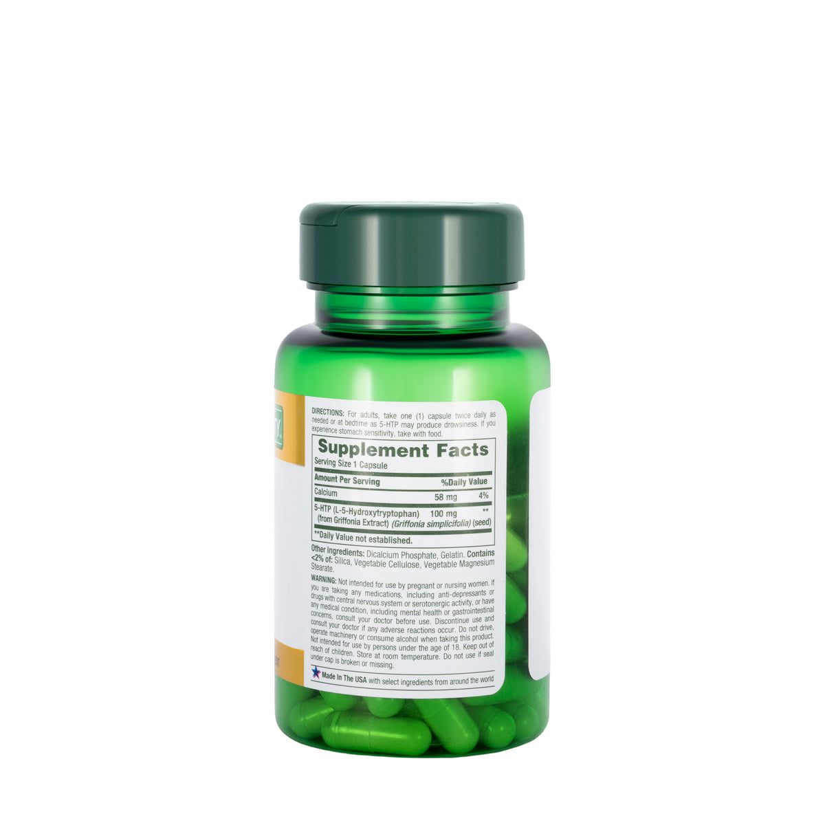 Nature's Bounty 5-HTP 100mg 60 Capsule