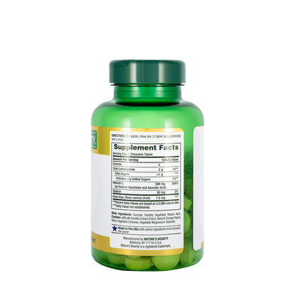 Nature's Bounty Vitamin C 500mg 90 Chewable Tablet