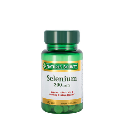 Nature's Bounty Selenium 200mcg 100 Tablets
