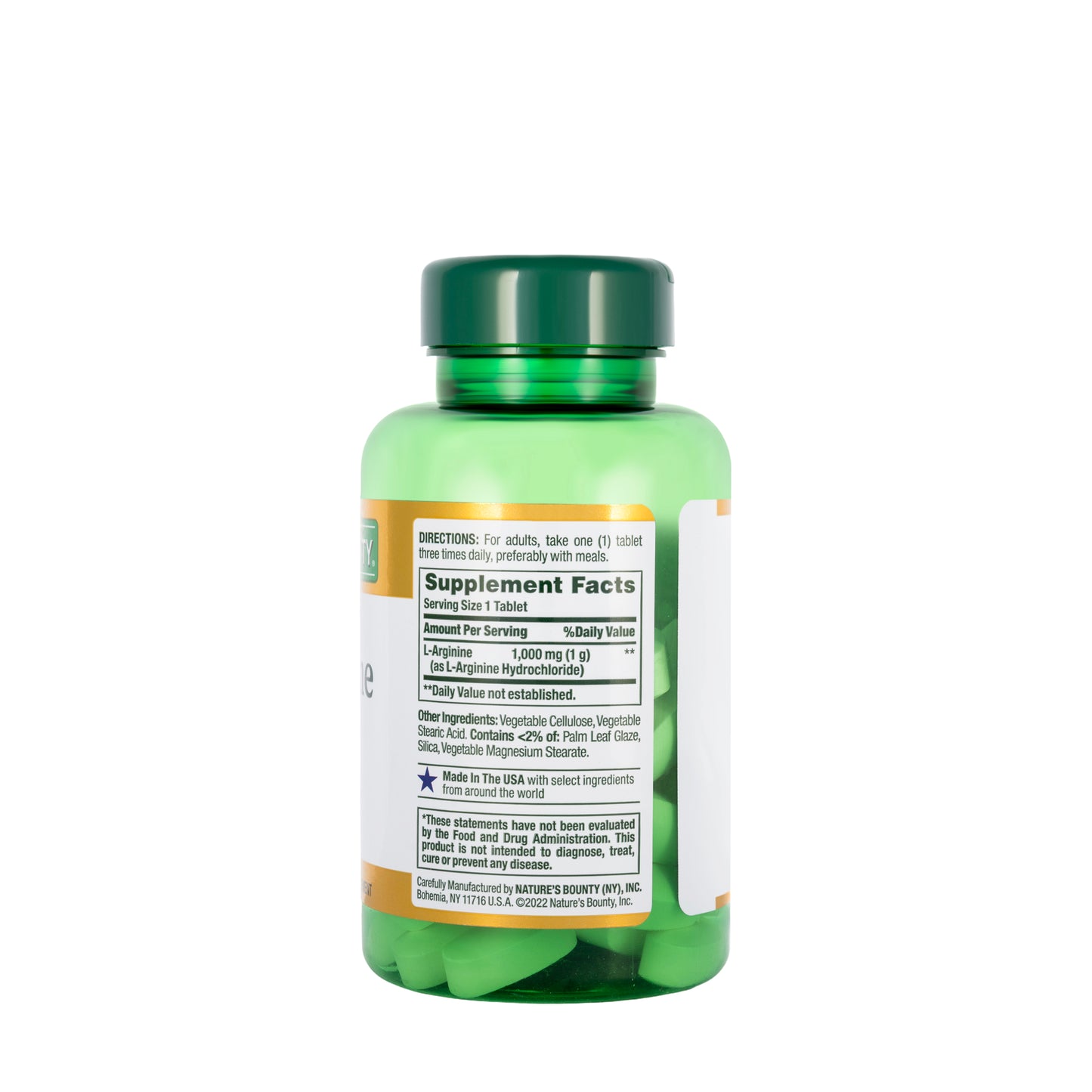 Nature's Bounty L-Arginine 1000mg 50Tablet