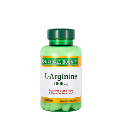 Nature's Bounty L-Arginine 1000mg 50Tablet