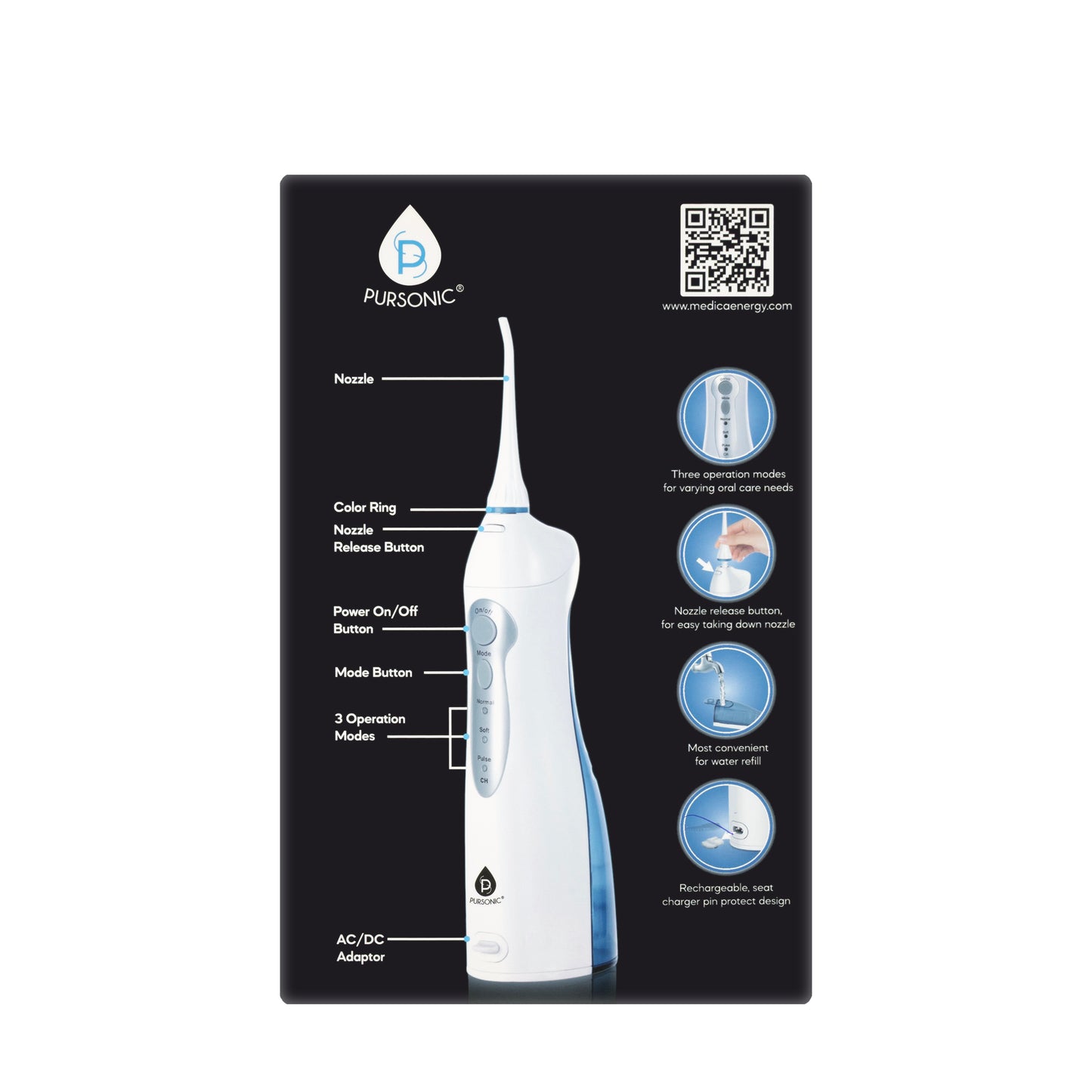 Pursonic Smart Water Flosser