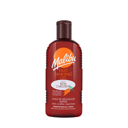 Malibu Fast Tanning Oil Carotene 200 Ml