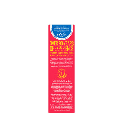 Durex Condom Intense Pleasure 12 Pieces
