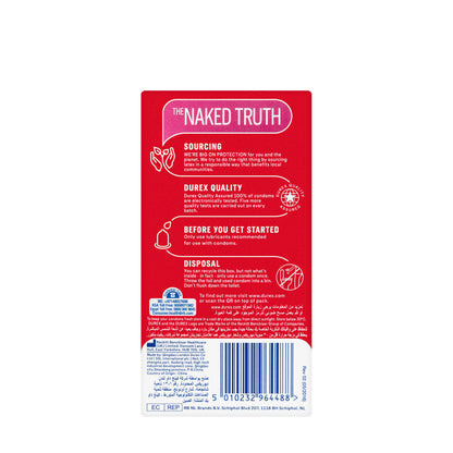 Durex Condom Feel Smooth 12 Pieces