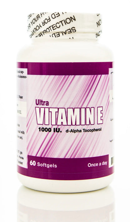 Ultra Vitamin E 1000 IU 60 Capsule