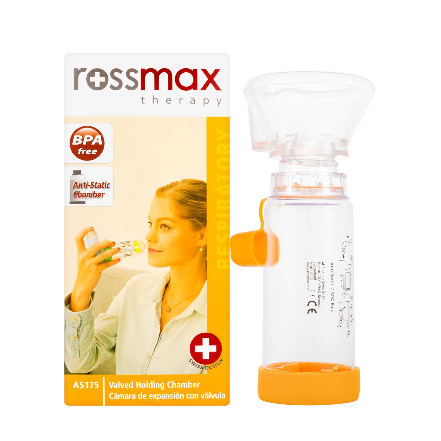 Rossmax Valved Holding Chamber For child 1-5years [AS175]