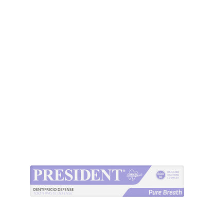 President Pure Breath Defense Toothpaste 75ml