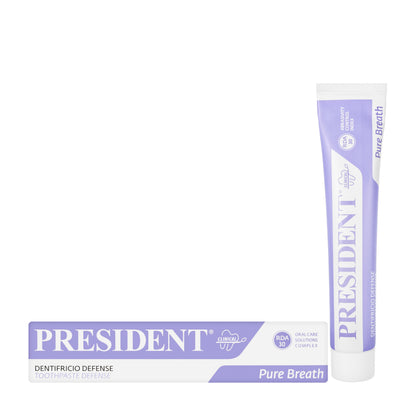 President Pure Breath Defense Toothpaste 75ml