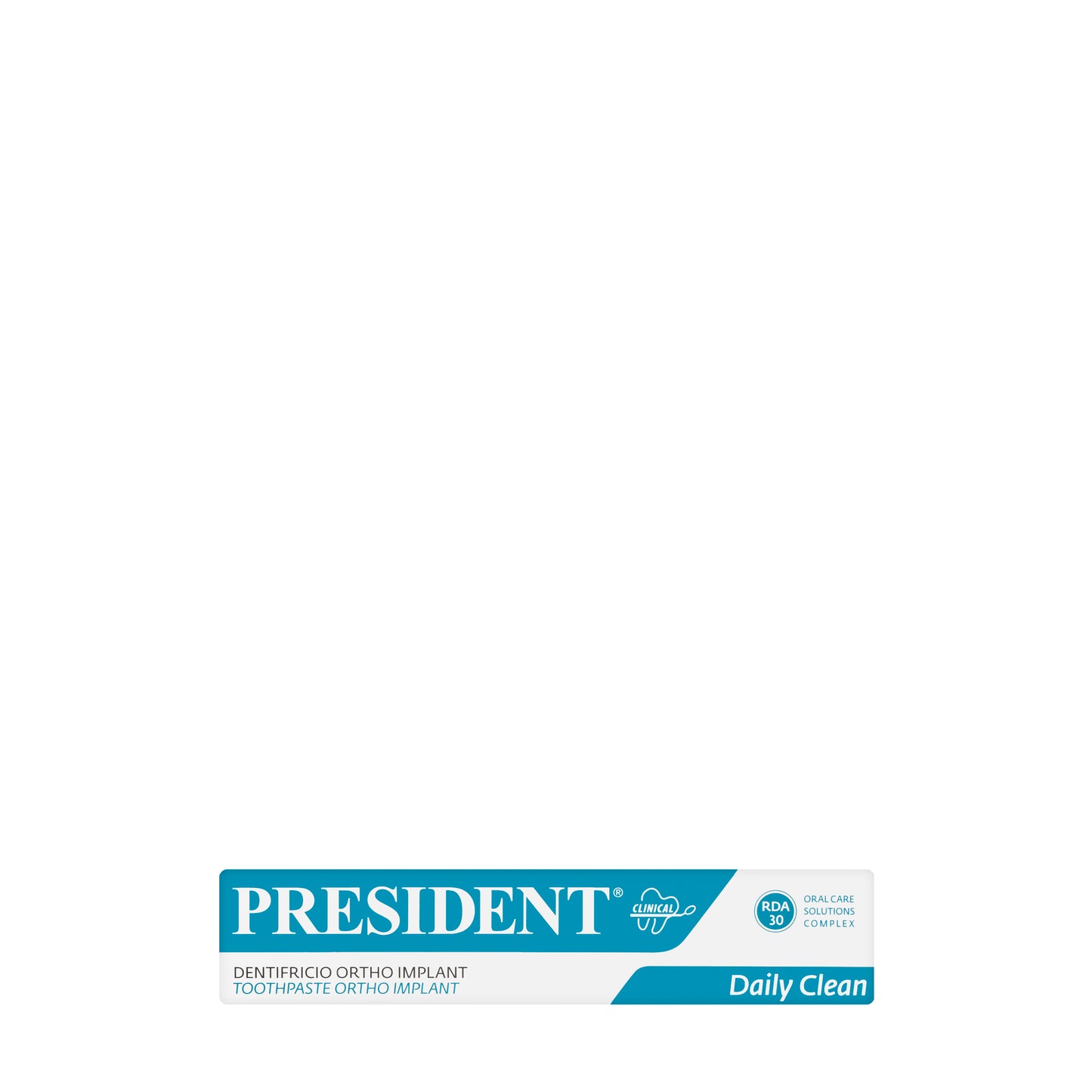 President Daily Clean Ortho Implant Toothpaste 75ml