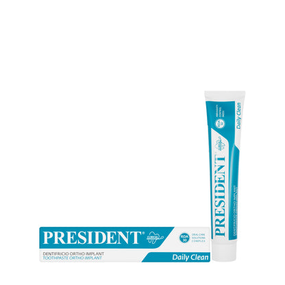 President Daily Clean Ortho Implant Toothpaste 75ml