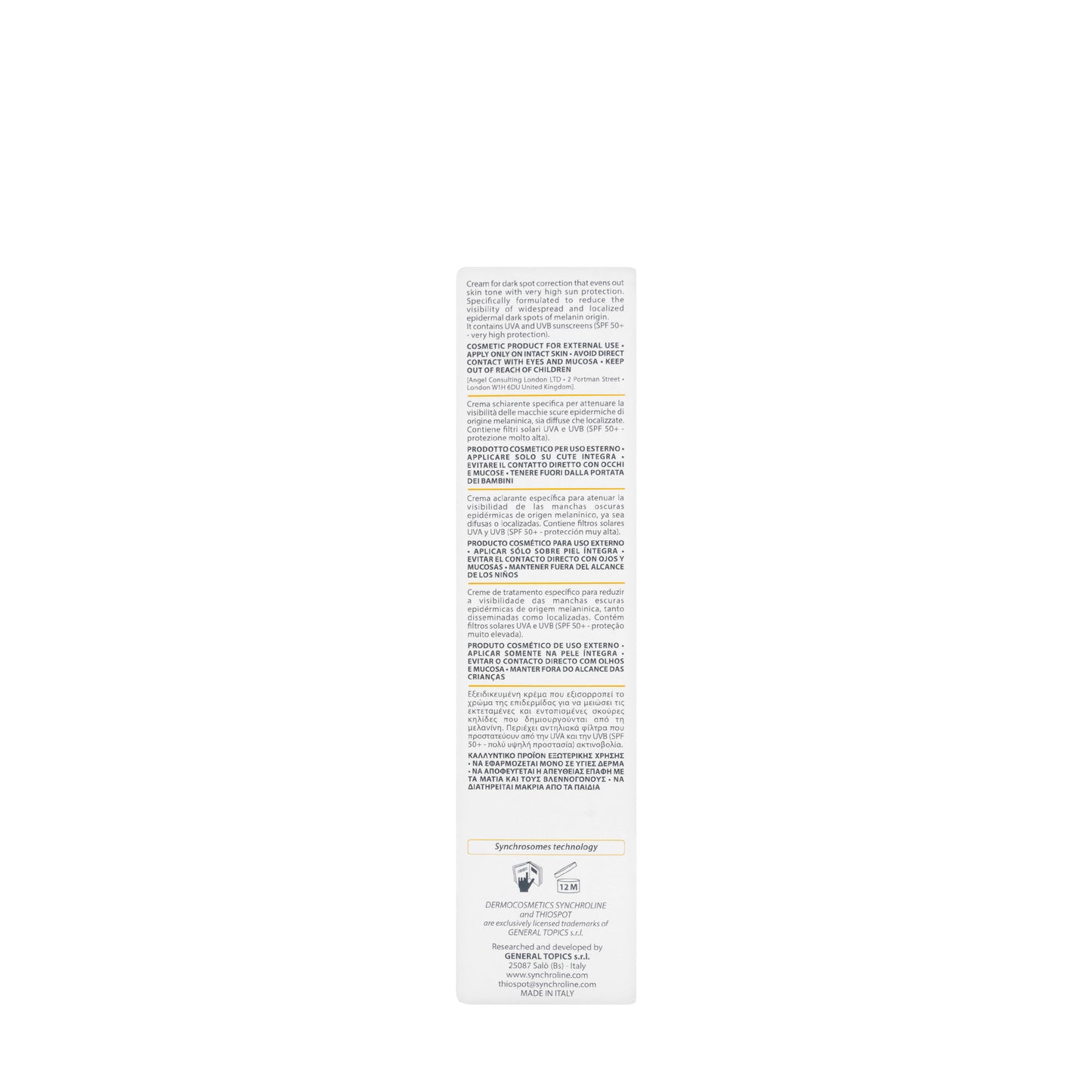 Thiospot Ultra Spf 50++ Cream 30 Gm