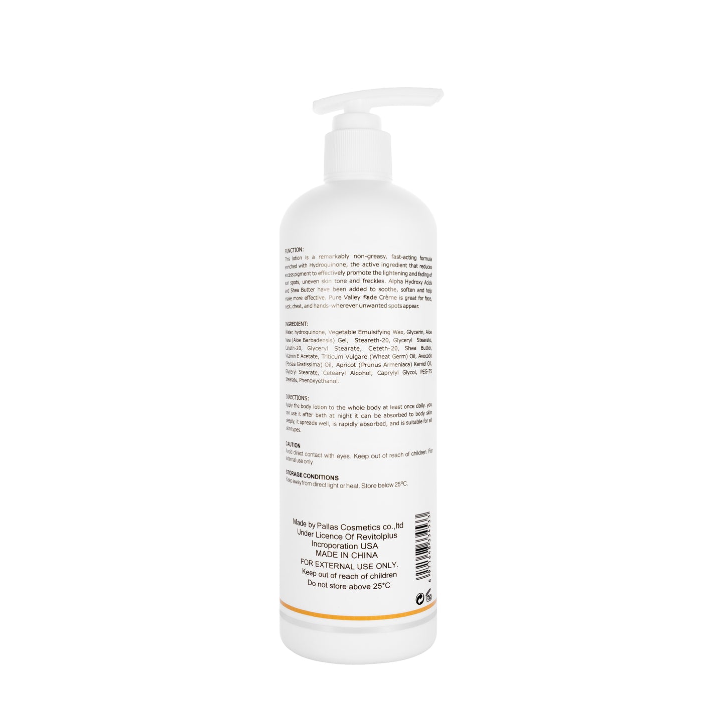 Revitol+ Whitening Body Lotion 500 Ml