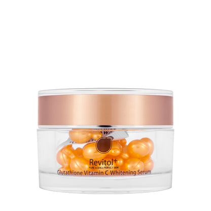 Revitol+ Glutathione Vitamin C Whitening Serum Capsules 30 × 0.56 Gm