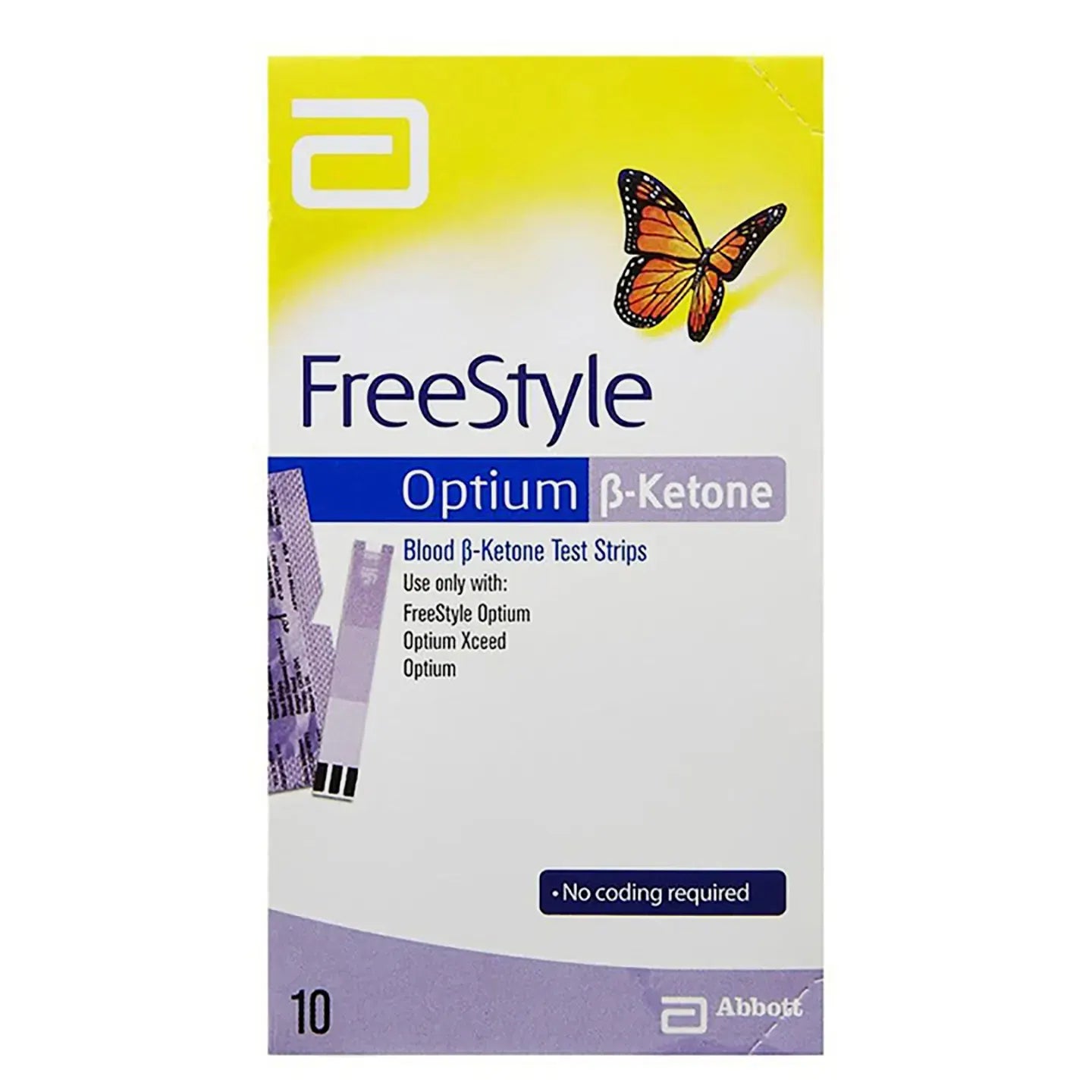 Freestyle Optium β-Ketone 10 Strips