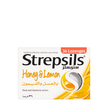 Strepsils Honey & Lemon 36 Lozenges