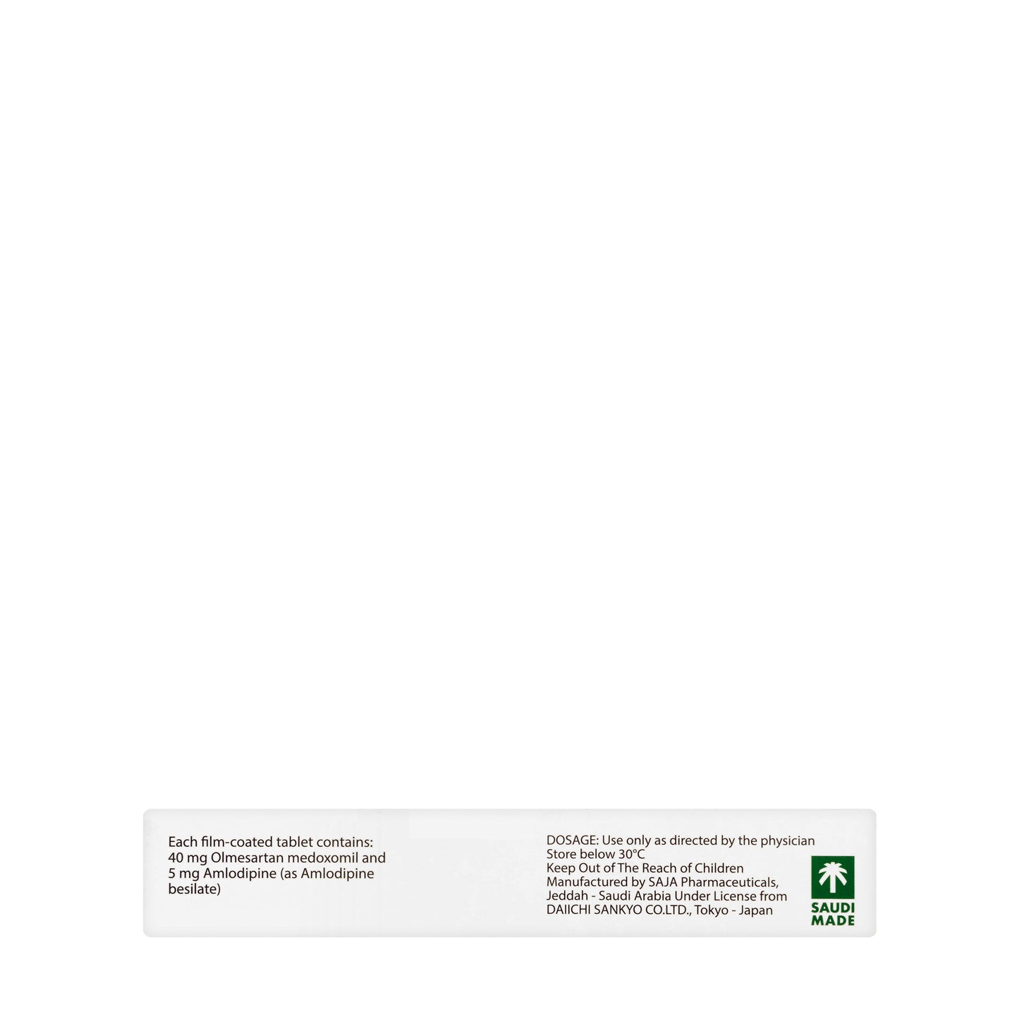 Sevikar 40/5 Mg 28 Tablets